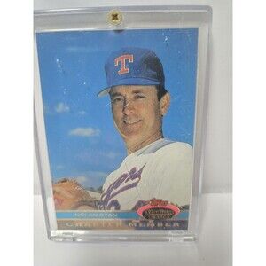 1990 Fleer League Leaders Nolan Ryan #31 Texas Rangers Baseball Card